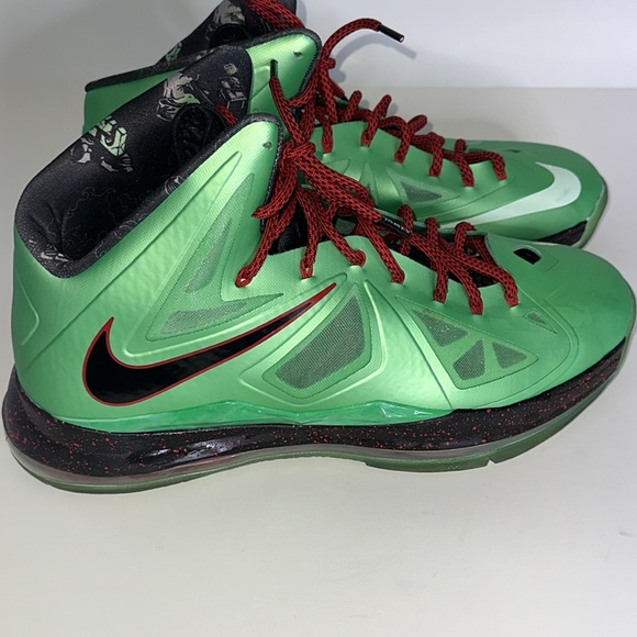Nike LEBRON James X 10 Cutting Jade 14 2012 - Picture 4 of 7